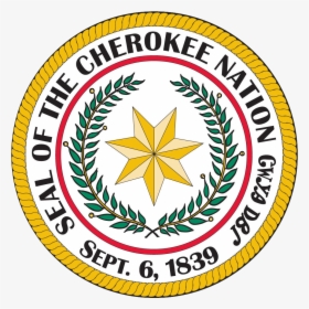 Graphic Of The Seal Of The Cherokee Nation - Cherokee Nation, HD Png Download, Transparent PNG