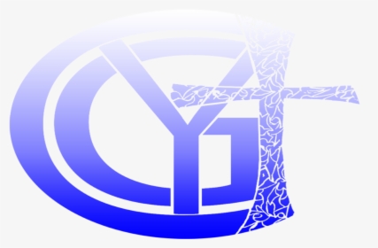 Cyg Logo Stretched Blue White, HD Png Download, Transparent PNG