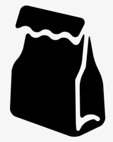 Lunch Clipart Sack Lunch - Lunch Bag Icon Png, Transparent Png, Transparent PNG