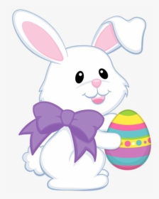 Easter Cute Clipart - Cute Easter Bunny Clipart, HD Png Download, Transparent PNG