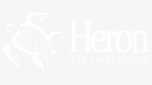 Heron The Coral Island Logo Black And White - Irish Rugby Logo White, HD Png Download, Transparent PNG