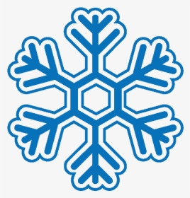 Snowflakes Black And White, HD Png Download, Transparent PNG