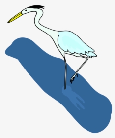 Egret,whooping Crane,crane - Seabird, HD Png Download, Transparent PNG