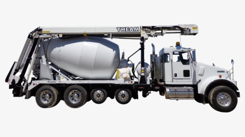 Theam Concrete Conveyor Belt Betongbil Truck - Conveyor Mixer Trucks, HD Png Download, Transparent PNG