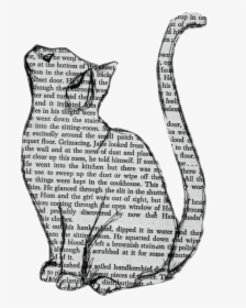 #cat #books #tumblr #goth #grunge #emo - Cat Tumblr Transparent, HD Png Download, Transparent PNG