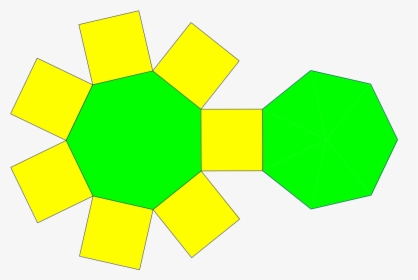 Net Of A Heptagon, HD Png Download, Transparent PNG