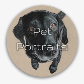 Pet Portrait Button - Labrador Retriever, HD Png Download, Transparent PNG