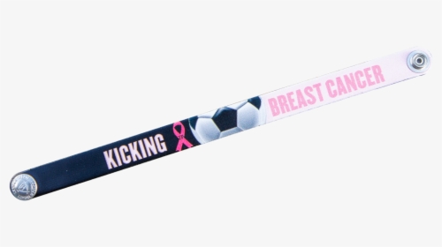 Kicking Breast Cancer Leather Bracelet - Monoski, HD Png Download, Transparent PNG