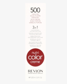 Revlon Professional Nutri Color Creme 500 Purple Red - Brochure, HD Png Download, Transparent PNG