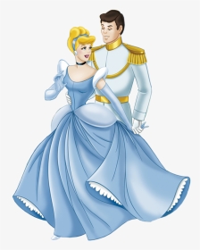 Photoshop Clipart Cinderella - Disney Cinderella And Prince Charming, HD Png Download, Transparent PNG