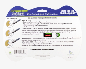 Zen Clipper Precise - Label, HD Png Download, Transparent PNG