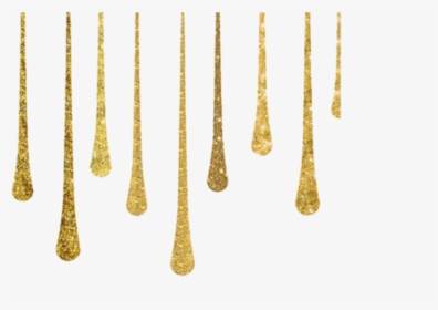 Transparent Paint Drips Png - Gold Dripping Transparent Background, Png Download, Transparent PNG