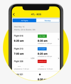 Transparent Status Update Clipart - Spirit Airlines App, HD Png Download, Transparent PNG