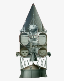 Block-e Rocket Stage - Luna 1 Rocket Diagram, HD Png Download, Transparent PNG