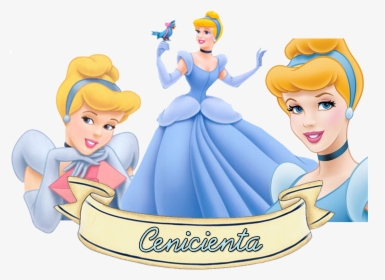 Cinderella Blue Gown Cartoon, HD Png Download, Transparent PNG