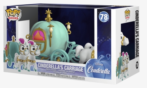 Carruaje De Cenicienta Funko Pop Cenicienta - Pop Rides Cinderella Cinderella's Carriage, HD Png Download, Transparent PNG