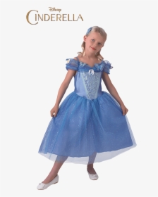 Disfraz Cenicienta Live Action Inf- Talla 8 A 10 Años - Costume Cinderella Disney, HD Png Download, Transparent PNG