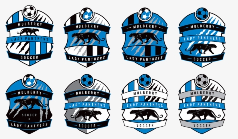 Mulberry Soccer Logo Design - Lady Panthers Soccer Logo, HD Png Download, Transparent PNG