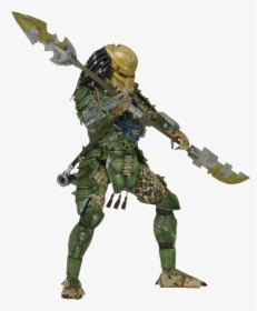 Predator Broken Tusk Predator 7” Action Figure Series - Figura Neca Predato Serie 18, HD Png Download, Transparent PNG