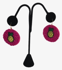 Pink Pineapple Earrings - Earrings, HD Png Download, Transparent PNG