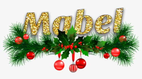 Mabel Material Para Accesorios, Moños, Viniles, Resinas, - Christmas Garland Clipart Transparent, HD Png Download, Transparent PNG