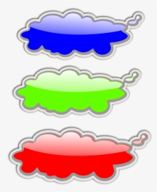 Glossy Clouds Clipart - Portable Network Graphics, HD Png Download, Transparent PNG