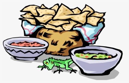 Mexican Corn Chips, Salsa, Guacamole - Mexico Food Facts For Kids, HD Png Download, Transparent PNG