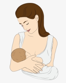 Breast Feeding Mother Animated, HD Png Download, Transparent PNG