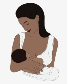 Woman Breastfeeding Png, Transparent Png, Transparent PNG