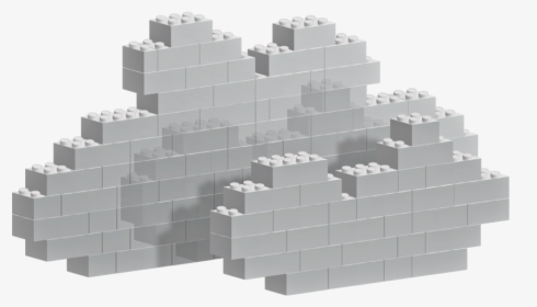 Hybrid Lego 2 - Minecraft Cloud Png, Transparent Png, Transparent PNG