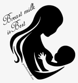Breast Milk Is Best Breastfeeding Awareness - New Born Baby Logo, HD Png Download, Transparent PNG