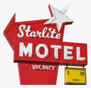 Starlite Motel Logo - Sign, HD Png Download, Transparent PNG