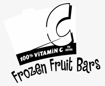 Hi C Frozen Fruit Bars Logo Black And White - Calligraphy, HD Png Download, Transparent PNG