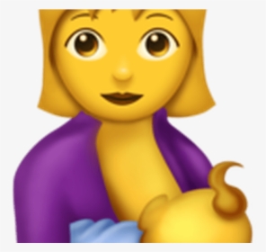 Breastfeeding Emoji , Png Download - Breastfeeding Emoji, Transparent Png, Transparent PNG