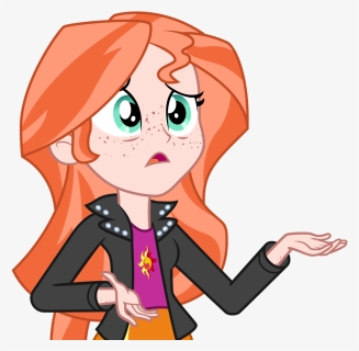 Girl With Freckles Cartoon, HD Png Download, Transparent PNG