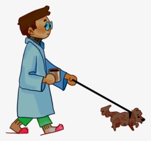 Dog Walker - Illustration, HD Png Download, Transparent PNG