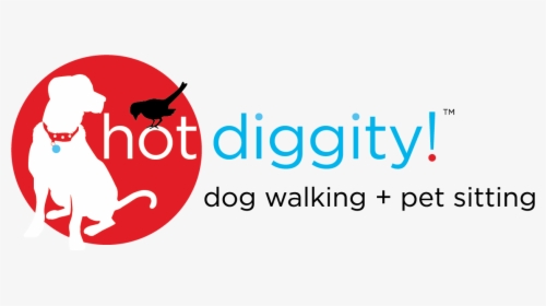 Logo - Hot Diggity! Dog Walking + Pet Sitting, HD Png Download, Transparent PNG