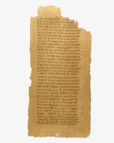 Papiro 17 Del Codex I O Code Jung, Conteniendo Una - Gospel Of Truth, HD Png Download, Transparent PNG