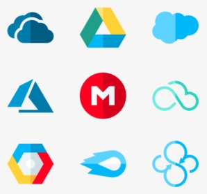 Cloud Storage Logos, HD Png Download, Transparent PNG