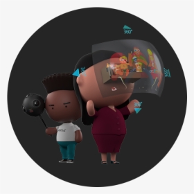 360servces - Cartoon, HD Png Download, Transparent PNG