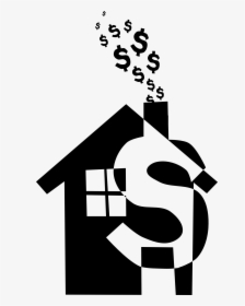 Money House Clipart, HD Png Download, Transparent PNG