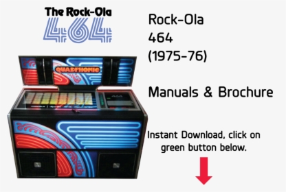 1973 Rock Ola Jukebox, HD Png Download, Transparent PNG