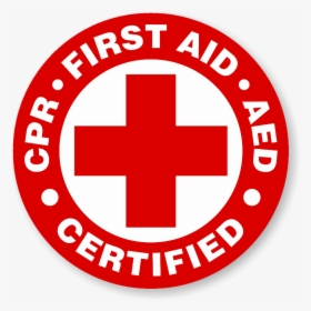 Aed First Aid Certified, HD Png Download, Transparent PNG