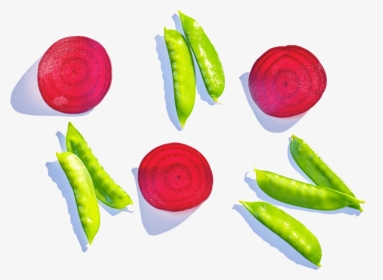 Beet Slices And Edamame - Bird's Eye Chili, HD Png Download, Transparent PNG