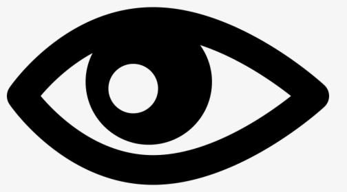 Eye Shape Variant Interface View Symbol - Circle, HD Png Download, Transparent PNG