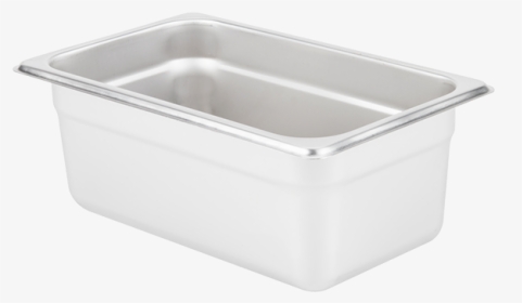 Stainless Steel Insert Pan 1/4th Size - Bathtub, HD Png Download, Transparent PNG