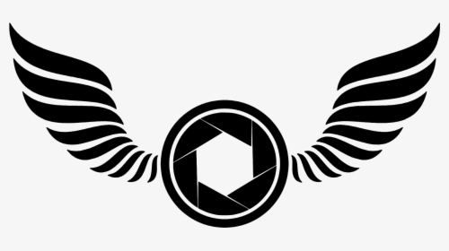 Flying, Eye, Lens, Wings, Camera, Security, Shutter, - Camera With Wings Logo, HD Png Download, Transparent PNG