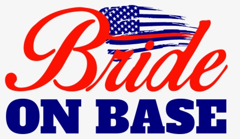 Bride On Base - American Flag, HD Png Download, Transparent PNG