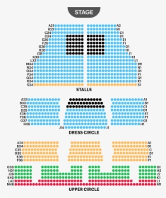 Cambridge Theatre Seating Map - Cambridge Theatre Seating Plan, HD Png Download, Transparent PNG