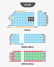Fortune Theatre Seating Map - Fortune Theatre London Seating Plan, HD Png Download, Transparent PNG